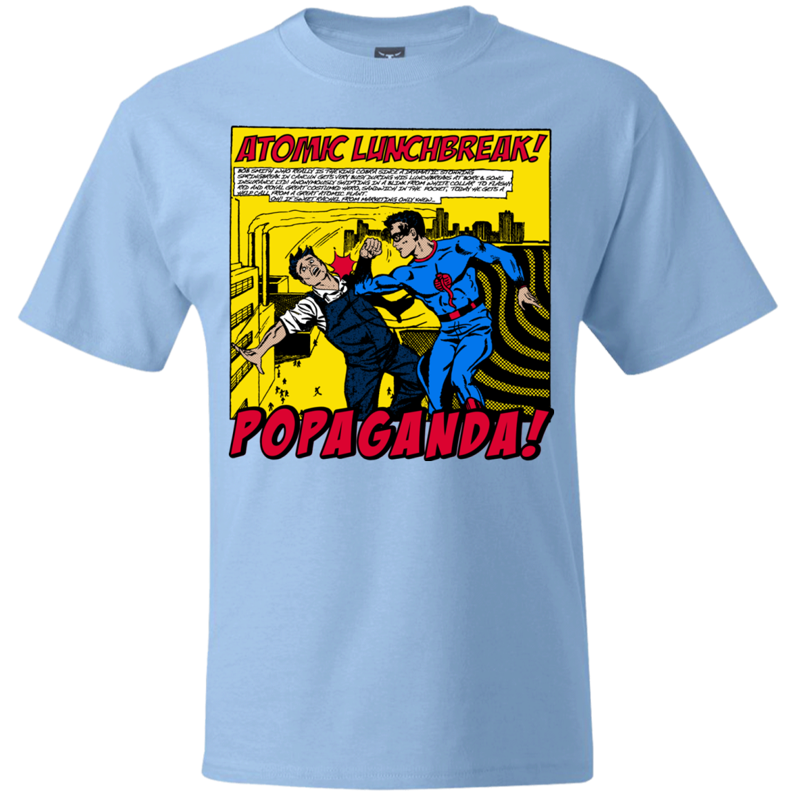 Pop Art Vintage Comics Lichtenstein Style - Popaganda 13 Tee&Tank Men/Unisex Pimamour