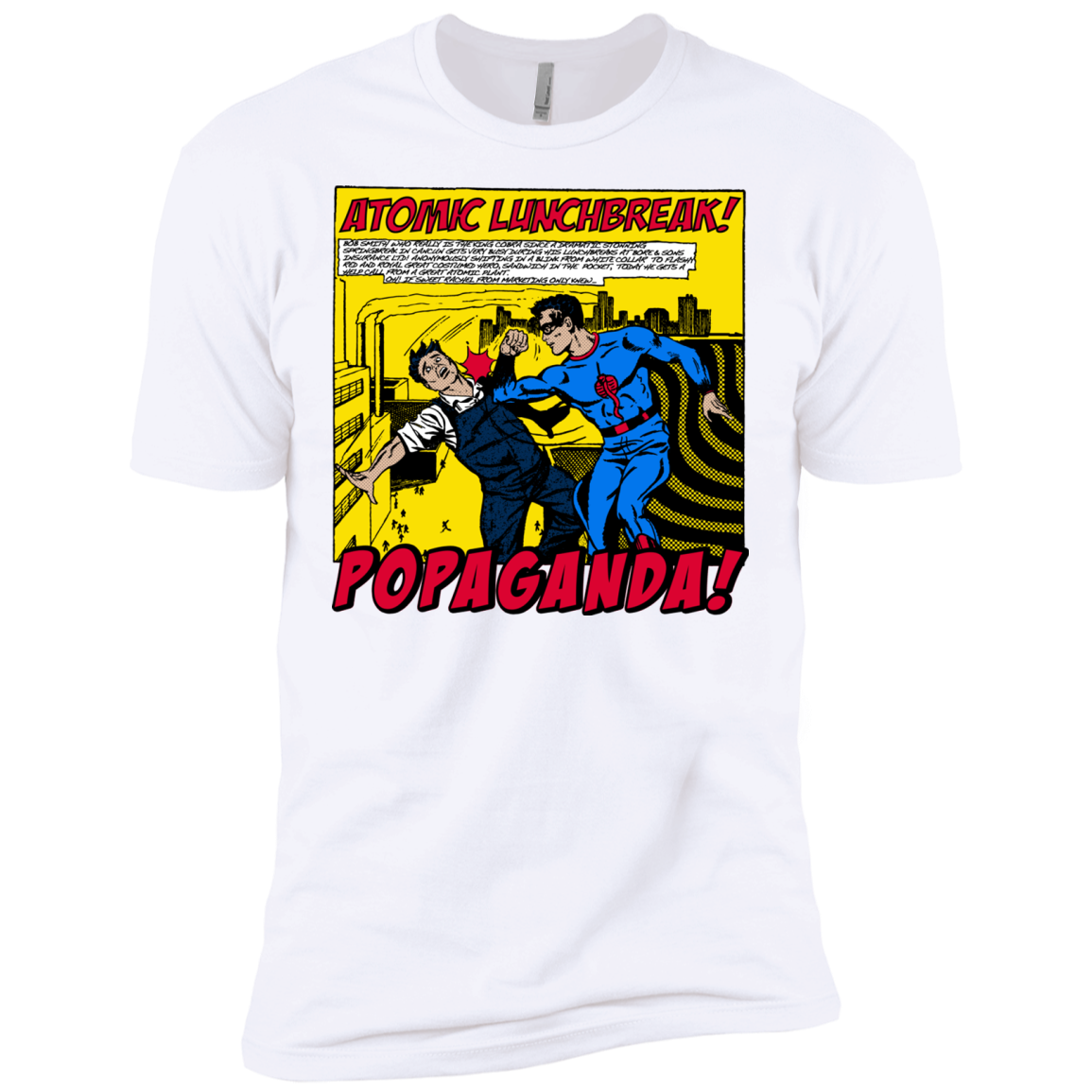 Pop Art Vintage Comics Lichtenstein Style - Popaganda 13 Tee&Tank Men/Unisex Pimamour