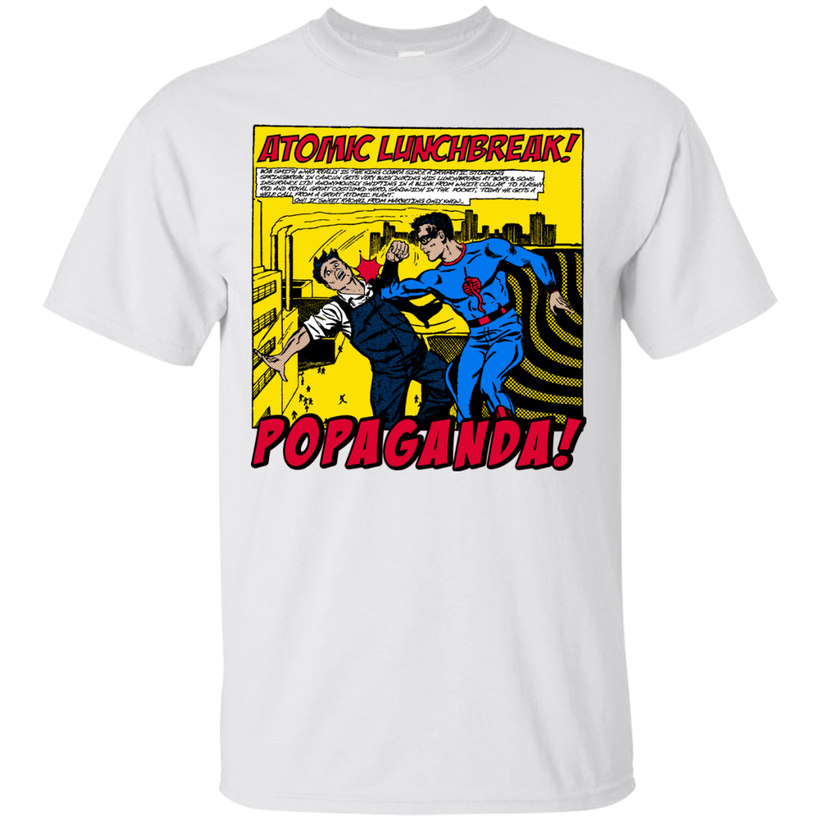 Pop Art Vintage Comics Lichtenstein Style - Popaganda 13 Tee&Tank Men/Unisex Pimamour