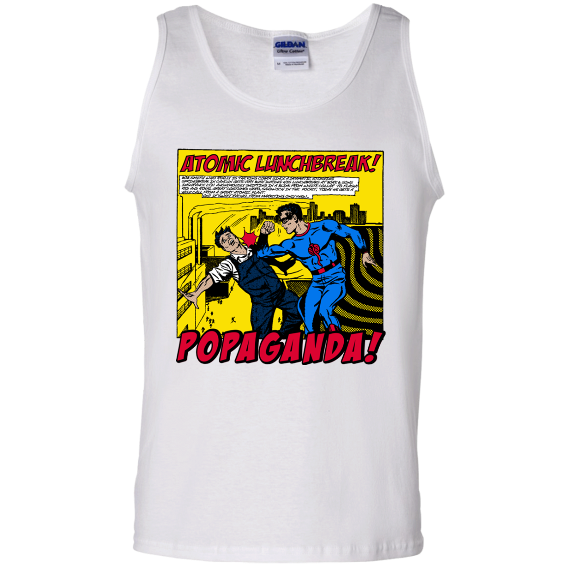 Pop Art Vintage Comics Lichtenstein Style - Popaganda 13 Tee&Tank Men/Unisex Pimamour