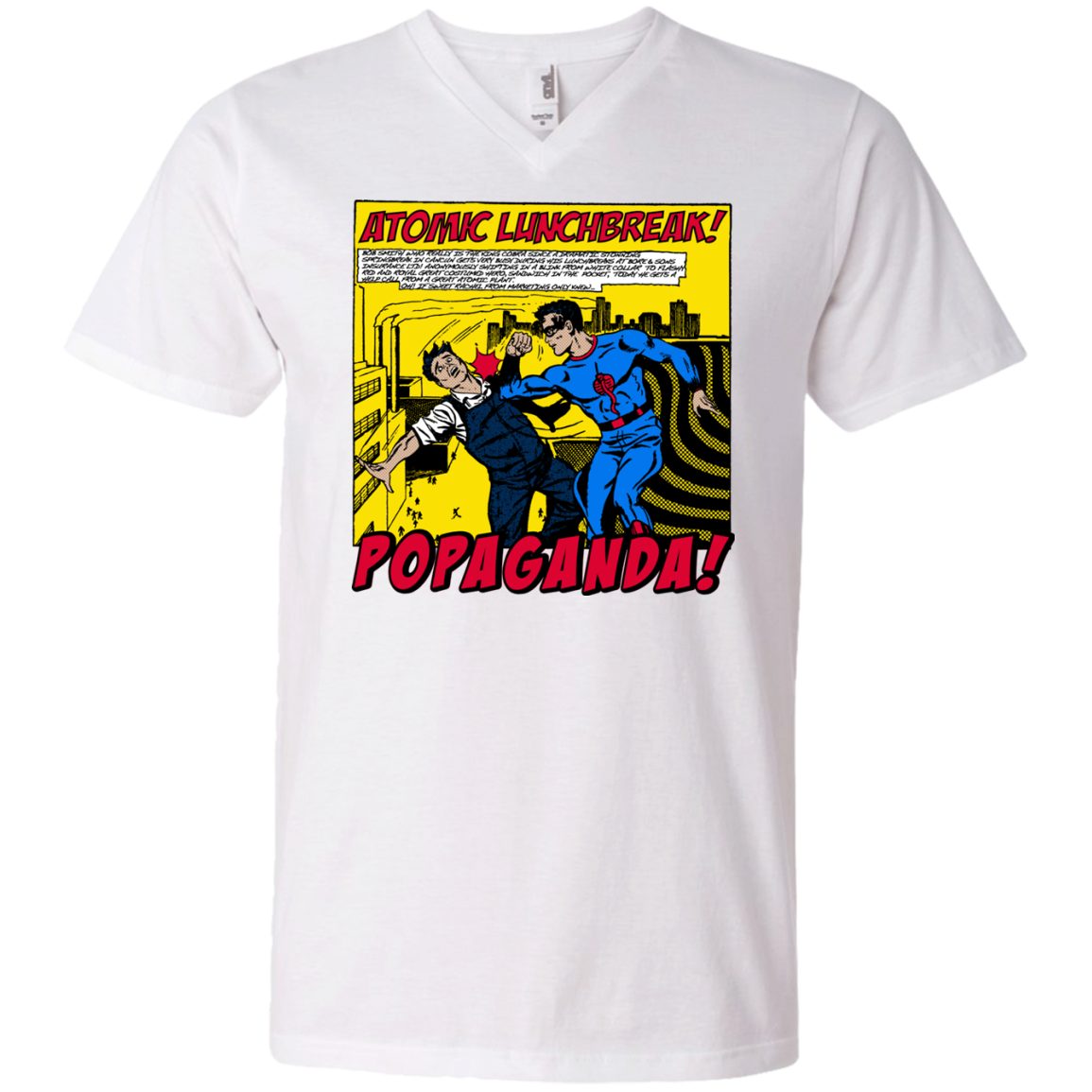 Pop Art Vintage Comics Lichtenstein Style - Popaganda 13 Tee&Tank Men/Unisex Pimamour