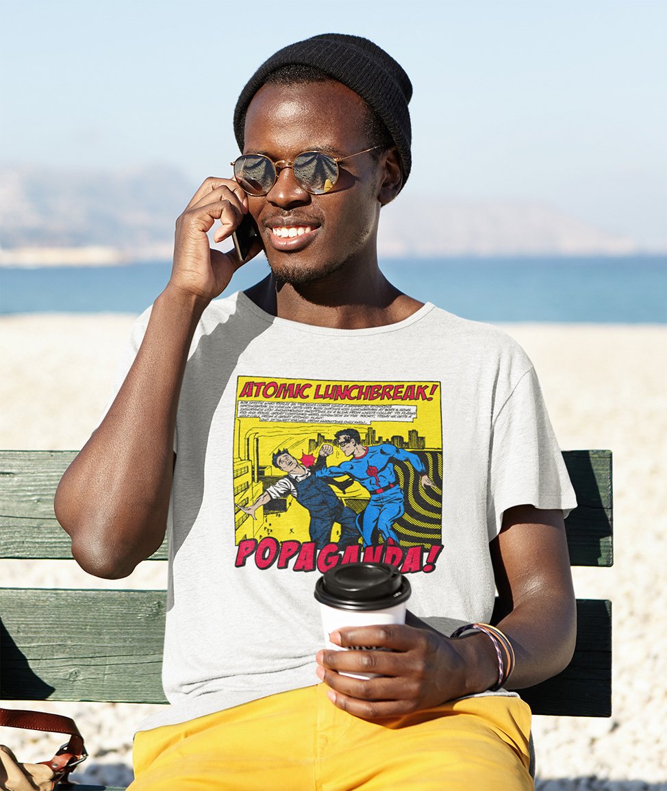 Pop Art Vintage Comics Lichtenstein Style - Popaganda 13 Tee&Tank Men/Unisex Pimamour