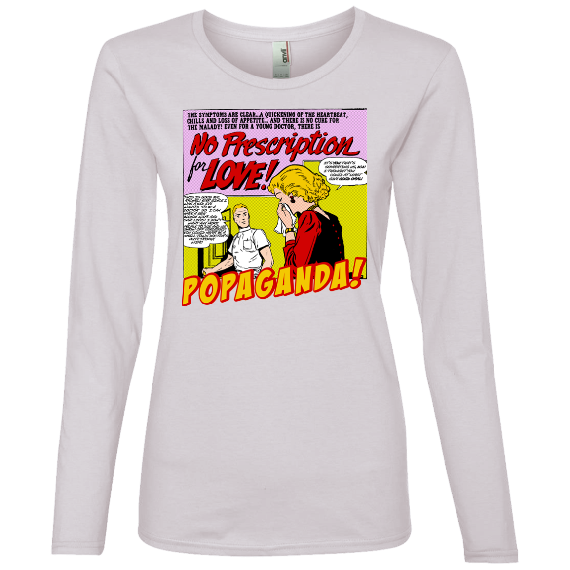 Pop Art Vintage Comics Lichtenstein Style - Popaganda 14 Tee&Tank Lady Pimamour