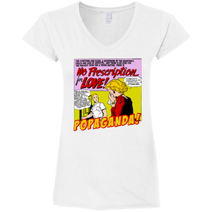 Pop Art Vintage Comics Lichtenstein Style - Popaganda 14 Tee&Tank Lady Pimamour