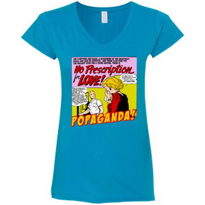 Pop Art Vintage Comics Lichtenstein Style - Popaganda 14 Tee&Tank Lady Pimamour