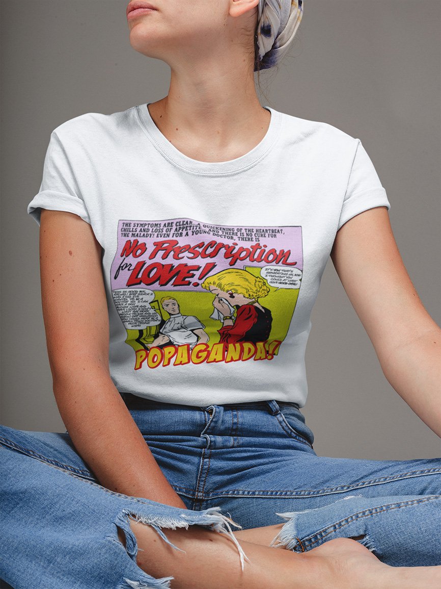 Pop Art Vintage Comics Lichtenstein Style - Popaganda 14 Tee&Tank Lady Pimamour