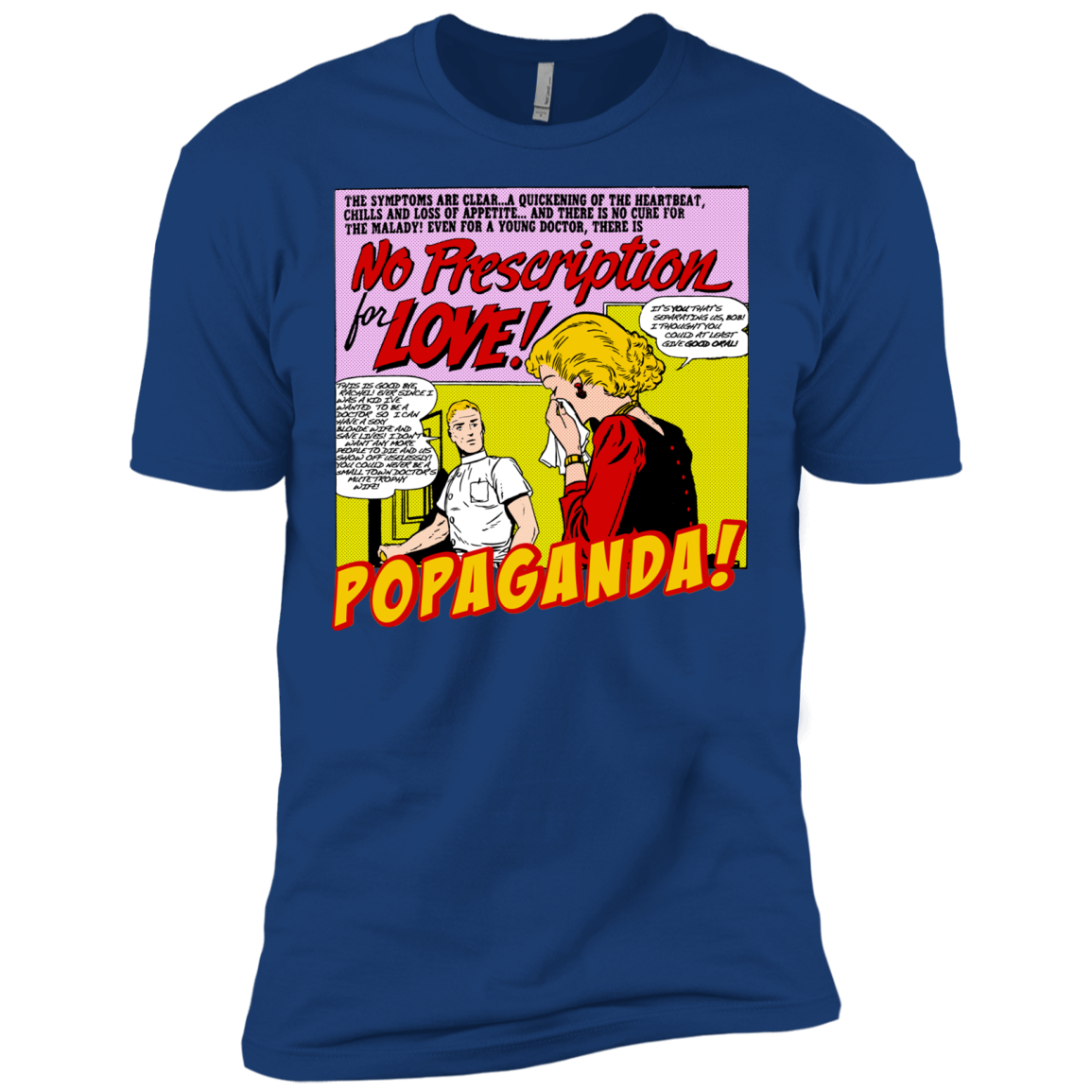 Pop Art Vintage Comics Lichtenstein Style - Popaganda 14 Tee&Tank Men/Unisex Pimamour