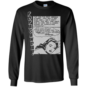 Pop Art Vintage Comics Lichtenstein Style - Popaganda 15 B&W Tee&Tank Men/Unisex Pimamour