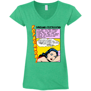 Pop Art Vintage Comics Lichtenstein Style - Popaganda 15 Tee&Tank Lady Pimamour