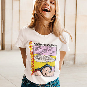 Pop Art Vintage Comics Lichtenstein Style - Popaganda 15 Tee&Tank Lady Pimamour