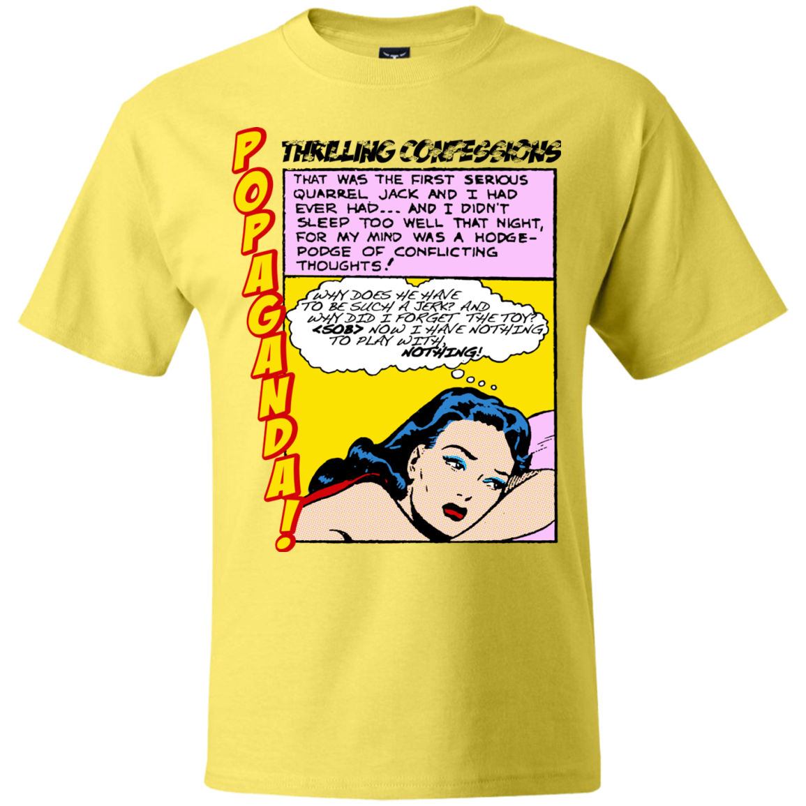 Pop Art Vintage Comics Lichtenstein Style - Popaganda 15 Tee&Tank Men/Unisex Pimamour