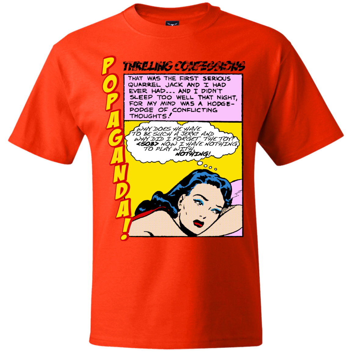 Pop Art Vintage Comics Lichtenstein Style - Popaganda 15 Tee&Tank Men/Unisex Pimamour