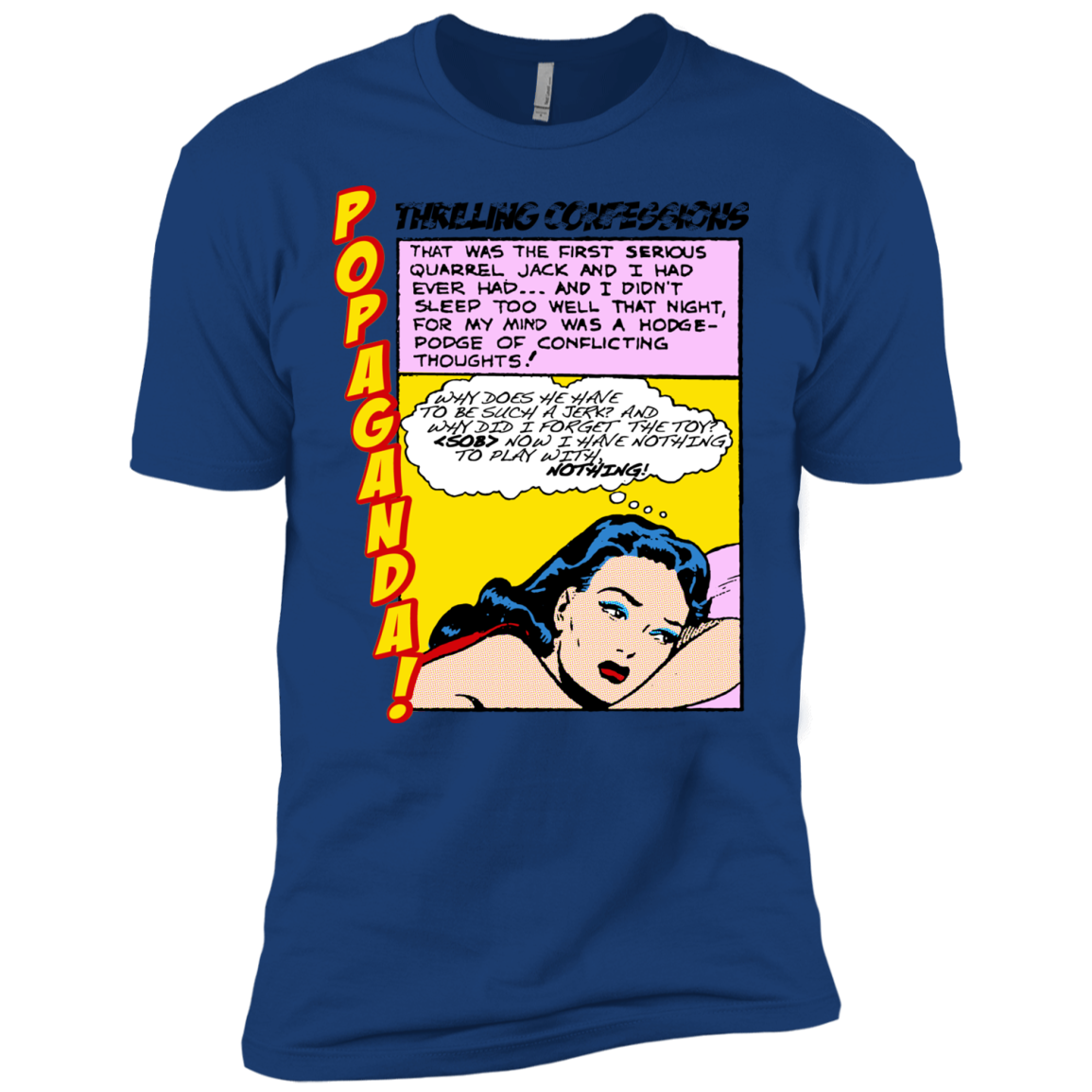 Pop Art Vintage Comics Lichtenstein Style - Popaganda 15 Tee&Tank Men/Unisex Pimamour