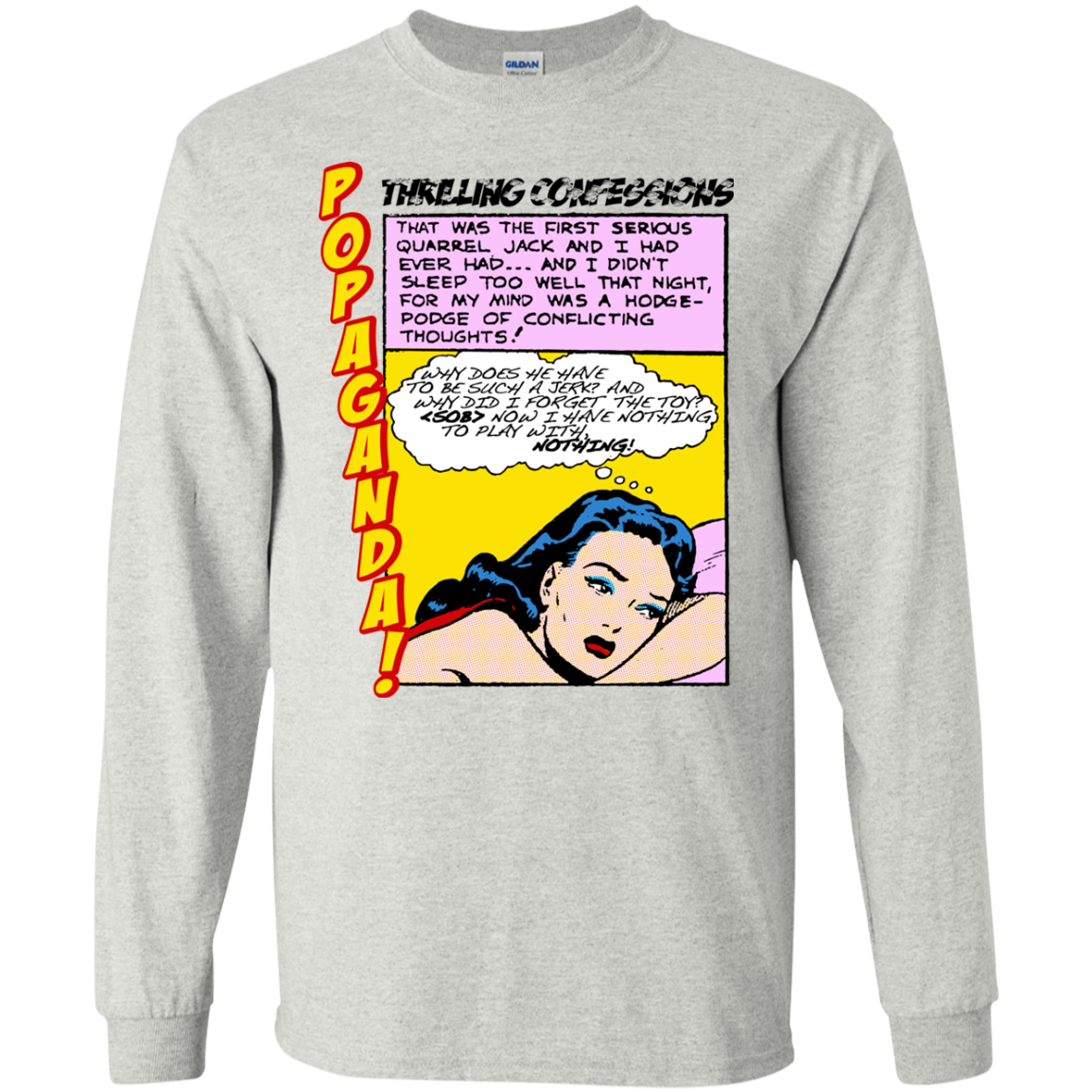 Pop Art Vintage Comics Lichtenstein Style - Popaganda 15 Tee&Tank Men/Unisex Pimamour