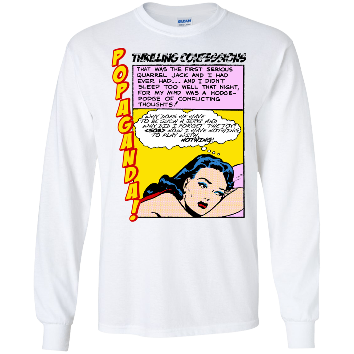 Pop Art Vintage Comics Lichtenstein Style - Popaganda 15 Tee&Tank Men/Unisex Pimamour