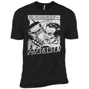 Pop Art Vintage Comics Lichtenstein Style - Popaganda 16 B&W Tee&Tank Men/Unisex Pimamour