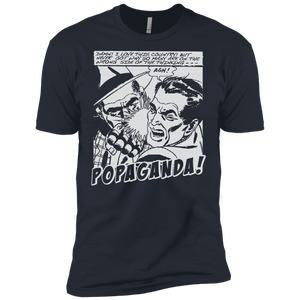 Pop Art Vintage Comics Lichtenstein Style - Popaganda 16 B&W Tee&Tank Men/Unisex Pimamour