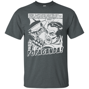 Pop Art Vintage Comics Lichtenstein Style - Popaganda 16 B&W Tee&Tank Men/Unisex Pimamour