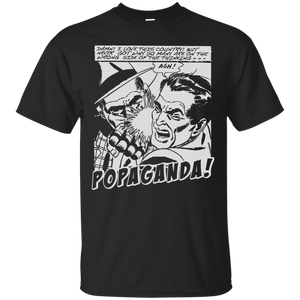 Pop Art Vintage Comics Lichtenstein Style - Popaganda 16 B&W Tee&Tank Men/Unisex Pimamour