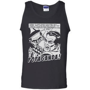 Pop Art Vintage Comics Lichtenstein Style - Popaganda 16 B&W Tee&Tank Men/Unisex Pimamour