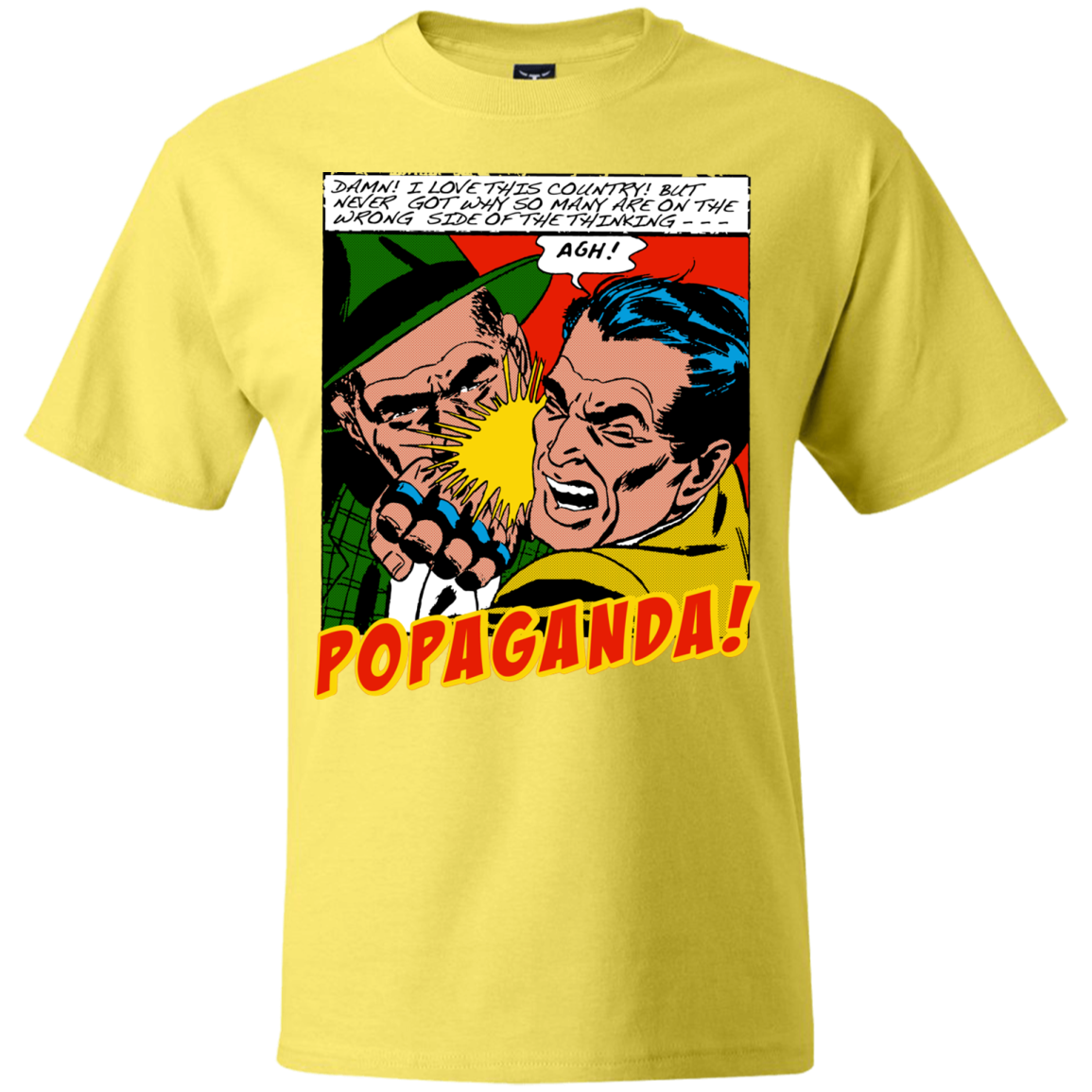 Pop Art Vintage Comics Lichtenstein Style - Popaganda 16 Tee&Tank Men/Unisex Pimamour