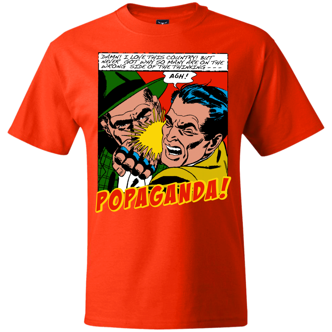 Pop Art Vintage Comics Lichtenstein Style - Popaganda 16 Tee&Tank Men/Unisex Pimamour