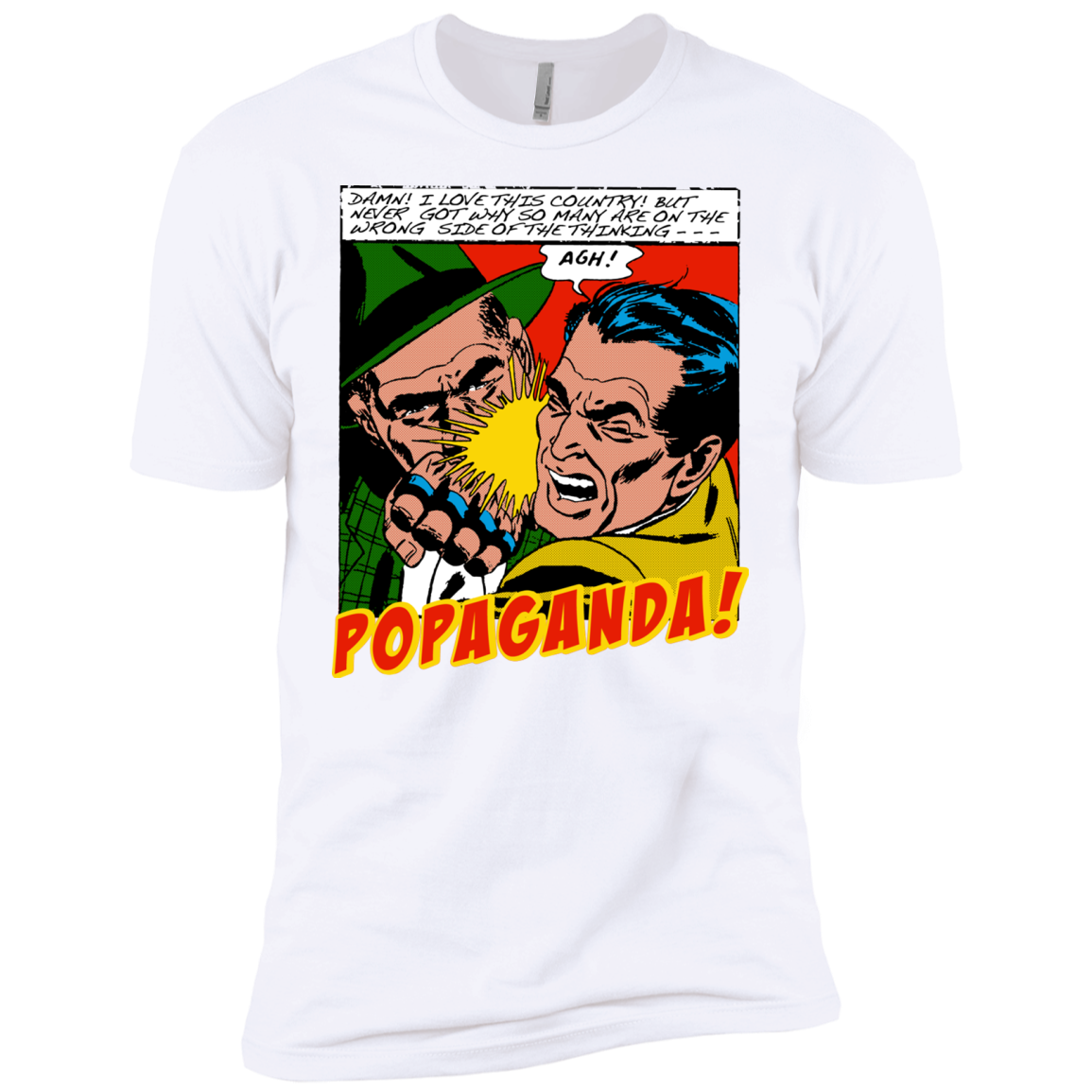 Pop Art Vintage Comics Lichtenstein Style - Popaganda 16 Tee&Tank Men/Unisex Pimamour