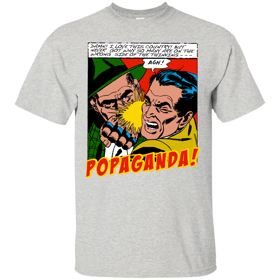 Pop Art Vintage Comics Lichtenstein Style - Popaganda 16 Tee&Tank Men/Unisex Pimamour