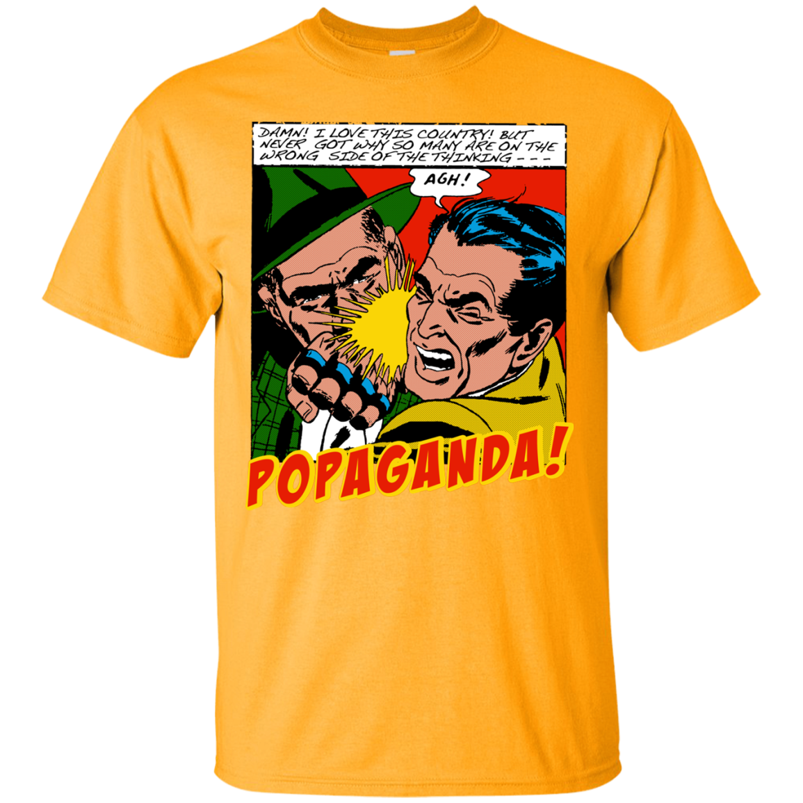 Pop Art Vintage Comics Lichtenstein Style - Popaganda 16 Tee&Tank Men/Unisex Pimamour