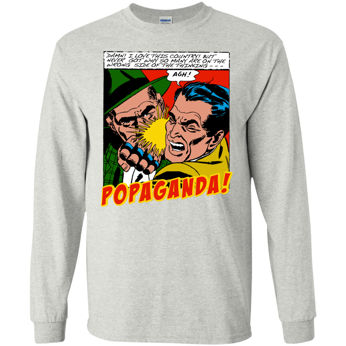 Pop Art Vintage Comics Lichtenstein Style - Popaganda 16 Tee&Tank Men/Unisex Pimamour