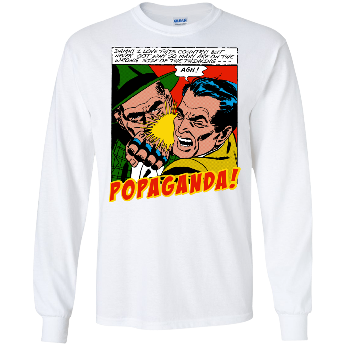 Pop Art Vintage Comics Lichtenstein Style - Popaganda 16 Tee&Tank Men/Unisex Pimamour