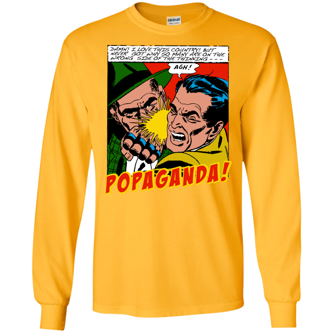 Pop Art Vintage Comics Lichtenstein Style - Popaganda 16 Tee&Tank Men/Unisex Pimamour