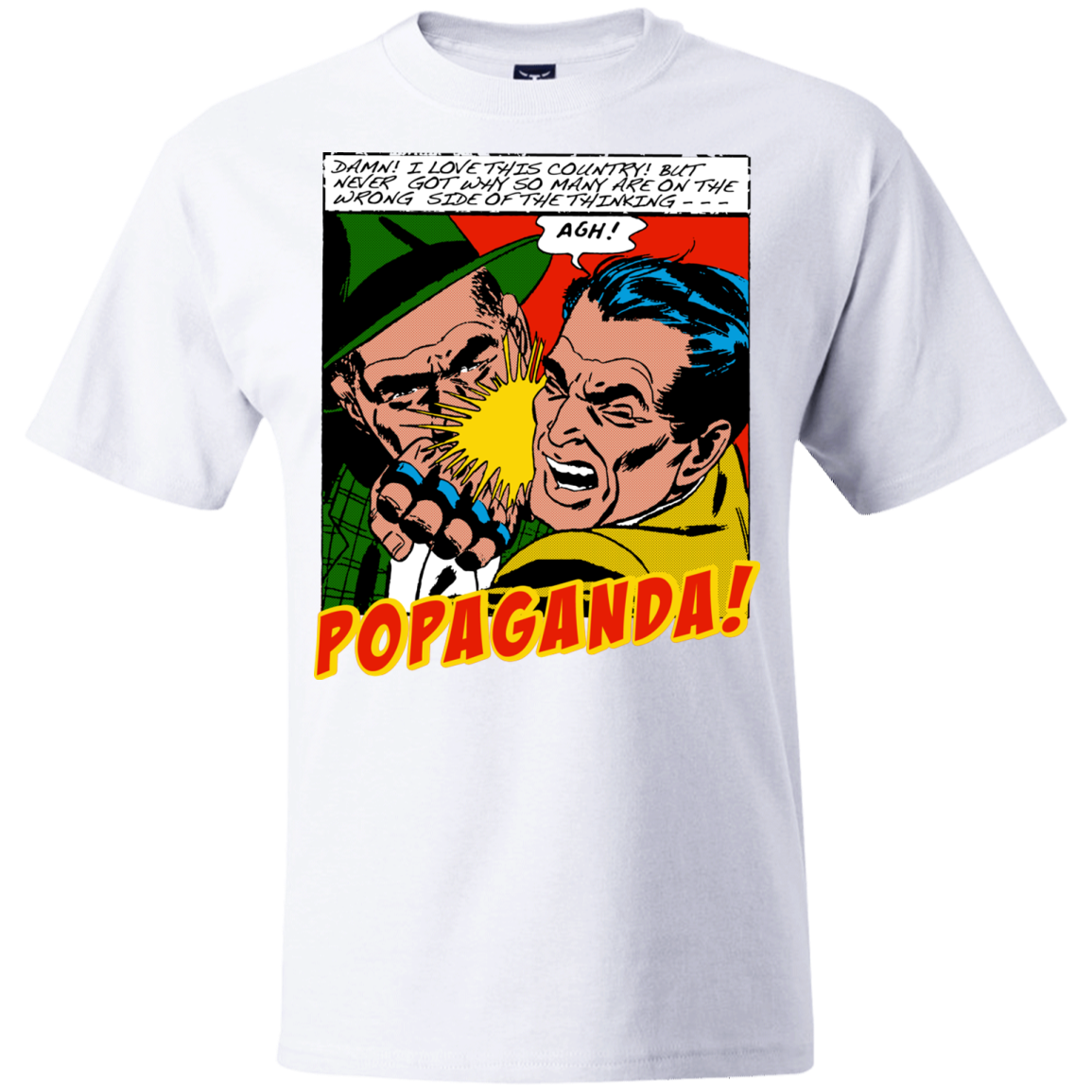 Pop Art Vintage Comics Lichtenstein Style - Popaganda 16 Tee&Tank Men/Unisex Pimamour