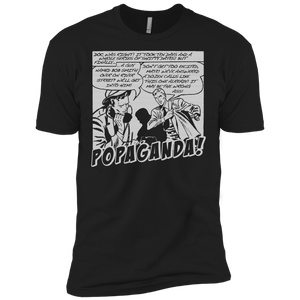 Pop Art Vintage Comics Lichtenstein Style - Popaganda 17 B&W Tee&Tank Men/Unisex Pimamour