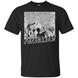 Pop Art Vintage Comics Lichtenstein Style - Popaganda 17 B&W Tee&Tank Men/Unisex Pimamour