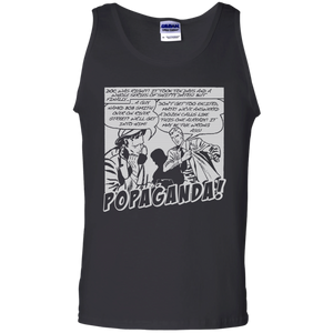 Pop Art Vintage Comics Lichtenstein Style - Popaganda 17 B&W Tee&Tank Men/Unisex Pimamour