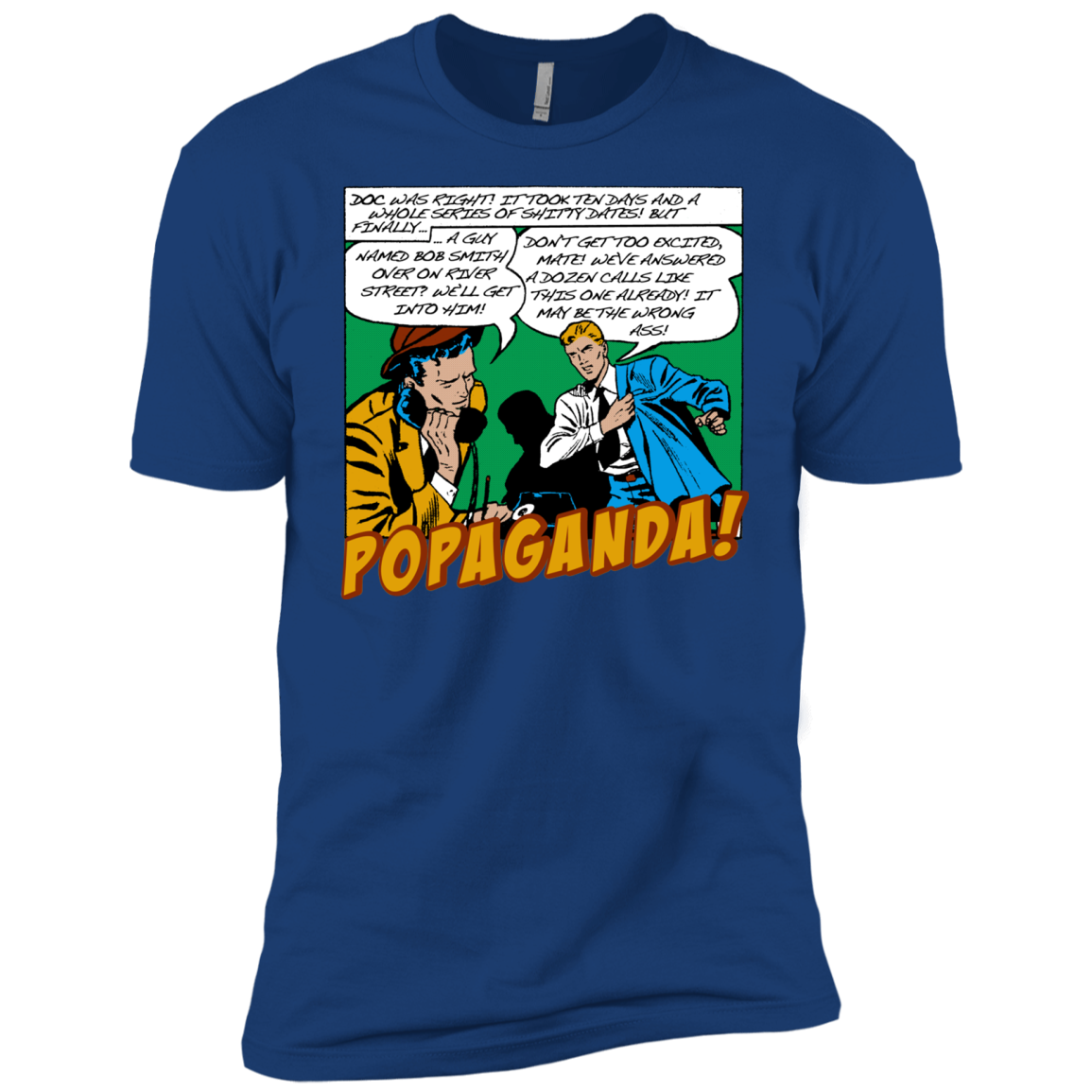 Pop Art Vintage Comics Lichtenstein Style - Popaganda 17 Tee&Tank Men/Unisex Pimamour