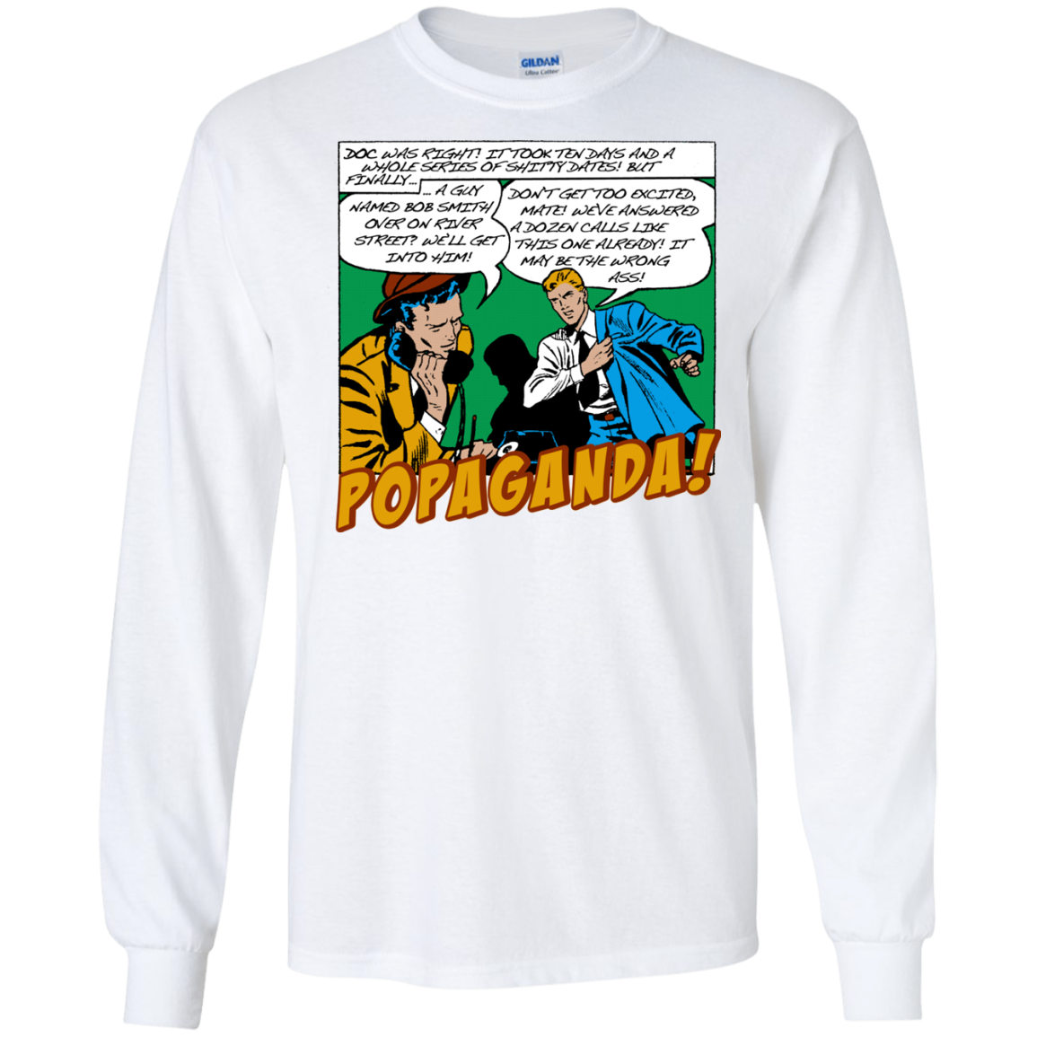 Pop Art Vintage Comics Lichtenstein Style - Popaganda 17 Tee&Tank Men/Unisex Pimamour