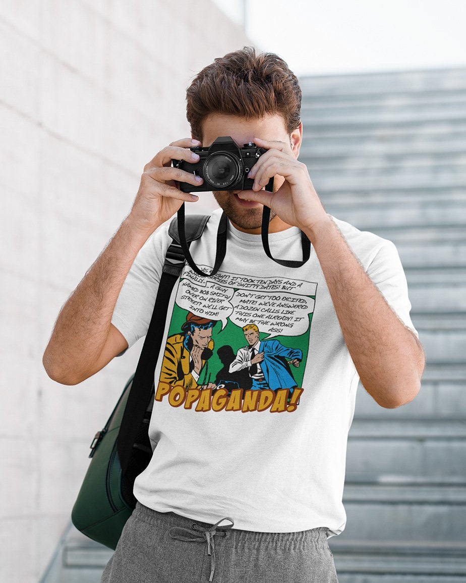 Pop Art Vintage Comics Lichtenstein Style - Popaganda 17 Tee&Tank Men/Unisex Pimamour