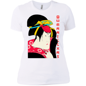 Pop Culture / Pop Art / Urban - The Japanese Brush 10 Tee&Tank Lady Pimamour