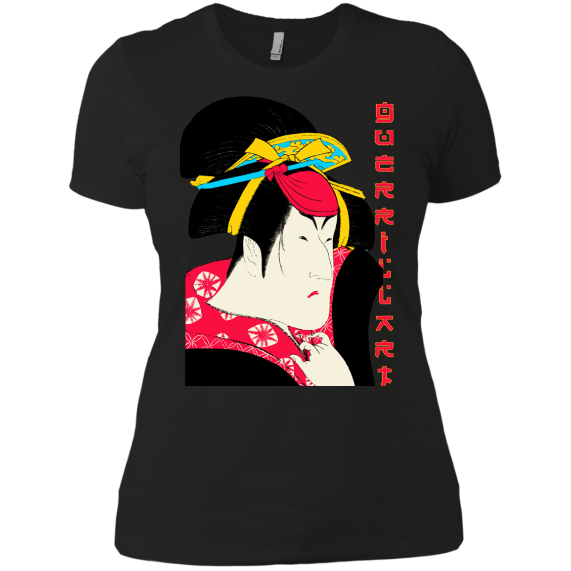 Pop Culture / Pop Art / Urban - The Japanese Brush 10 Tee&Tank Lady Pimamour