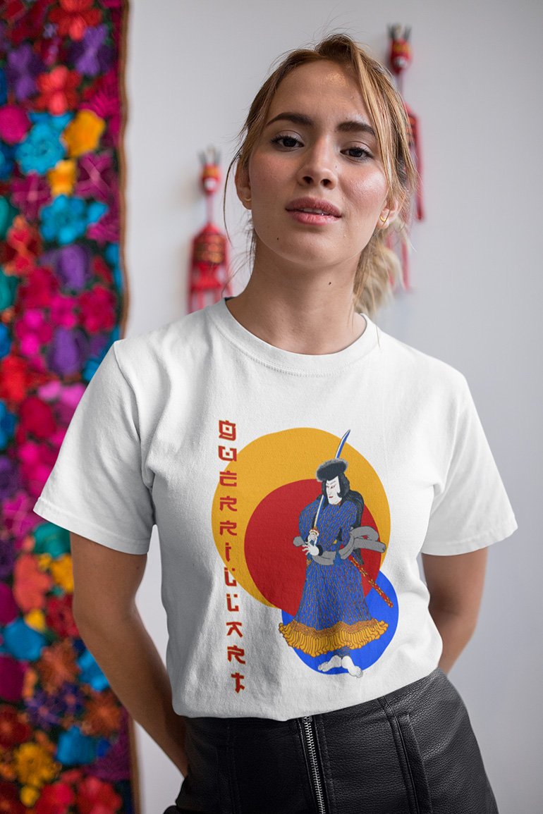 Pop Culture / Pop Art / Urban - The Japanese Brush 12 Tee&Tank Lady Pimamour