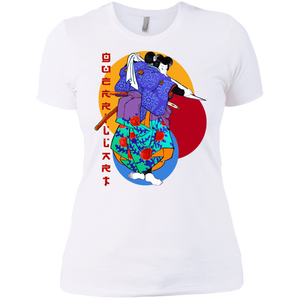 Pop Culture / Pop Art / Urban - The Japanese Brush 13 Tee&Tank Lady Pimamour