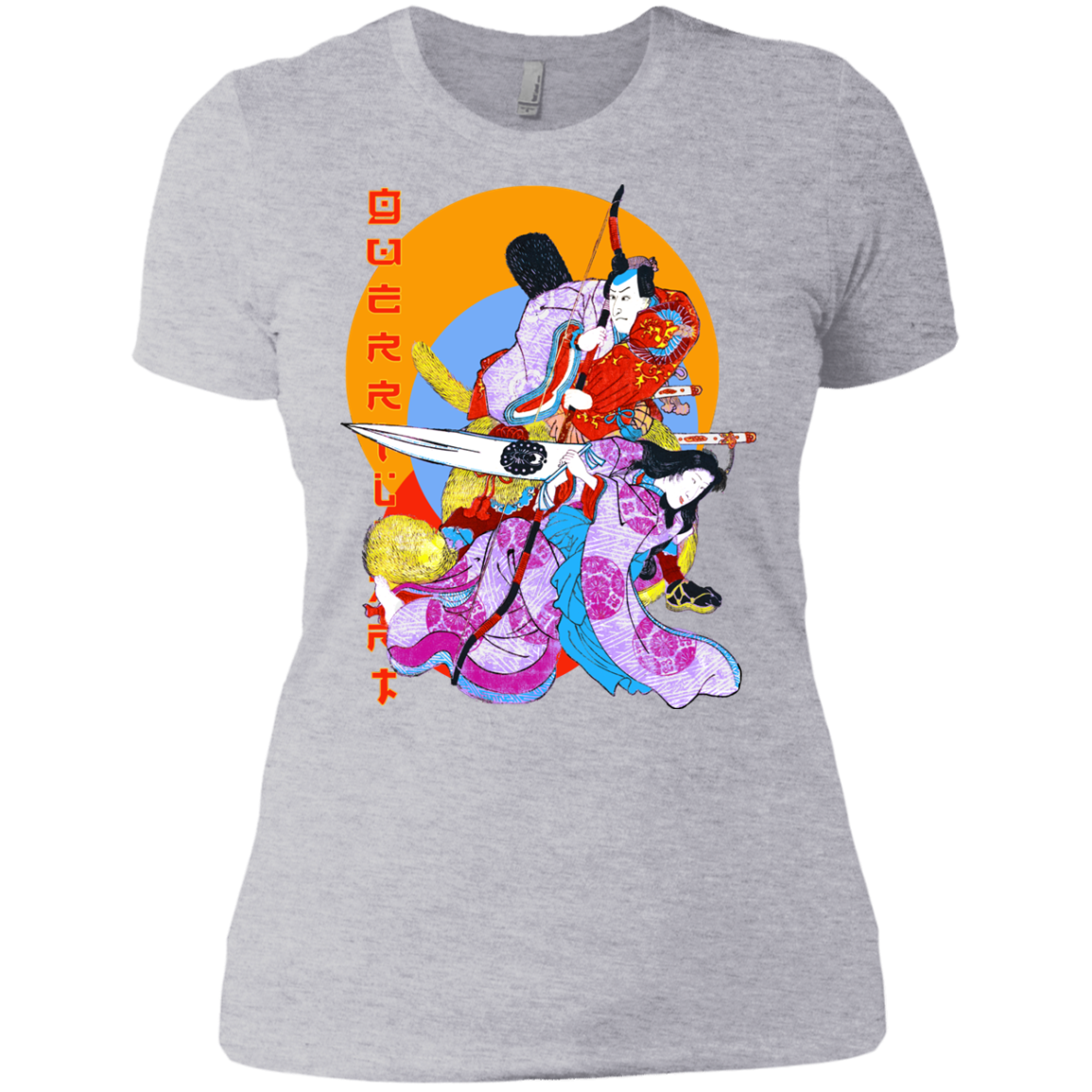 Pop Culture / Pop Art / Urban - The Japanese Brush 14 Tee&Tank Lady Pimamour