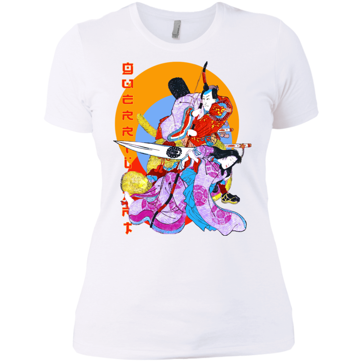 Pop Culture / Pop Art / Urban - The Japanese Brush 14 Tee&Tank Lady Pimamour