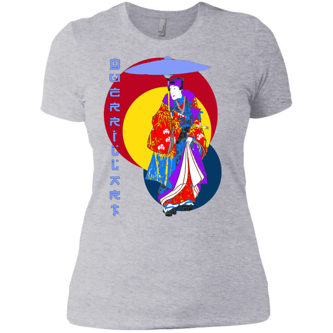 Pop Culture / Pop Art / Urban - The Japanese Brush 15 Tee&Tank Lady Pimamour