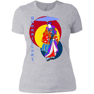 Pop Culture / Pop Art / Urban - The Japanese Brush 15 Tee&Tank Lady Pimamour