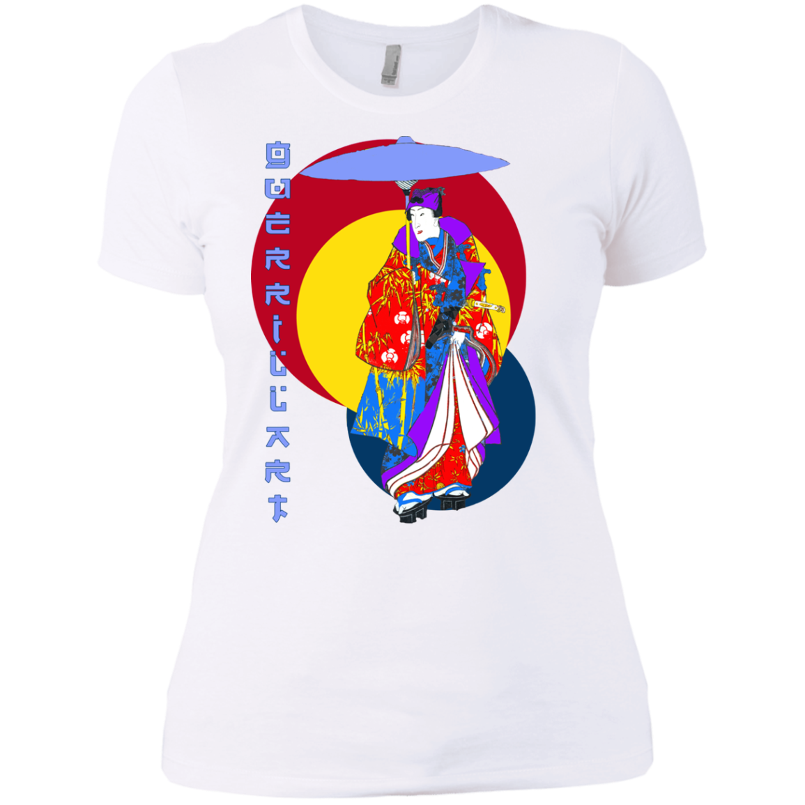 Pop Culture / Pop Art / Urban - The Japanese Brush 15 Tee&Tank Lady Pimamour