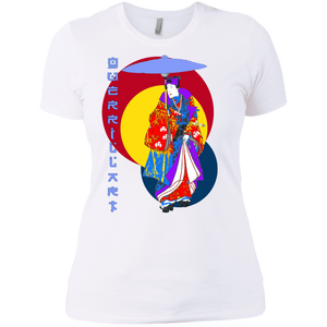 Pop Culture / Pop Art / Urban - The Japanese Brush 15 Tee&Tank Lady Pimamour