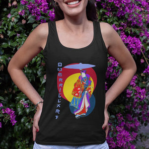 Pop Culture / Pop Art / Urban - The Japanese Brush 15 Tee&Tank Lady Pimamour